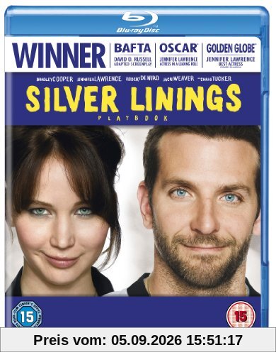SILVER LININGS PLAYBOOK [Blu-ray] [UK Import]