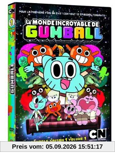 Le monde incroyable gumball, saison 1, vol. 1 [FR Import]