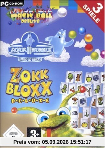 Aqua Bubble 2 & Zokk Bloxx Deluxe