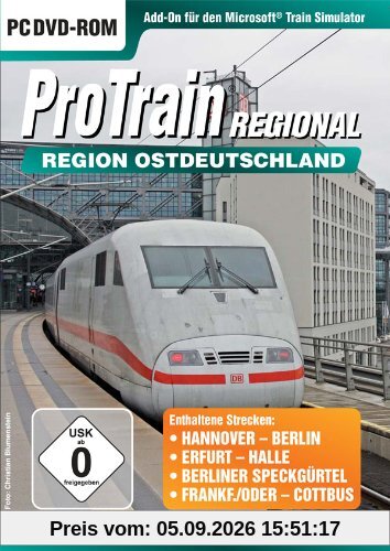 Train Simulator - ProTrain Regional: Ostdeutschland (Add-On)