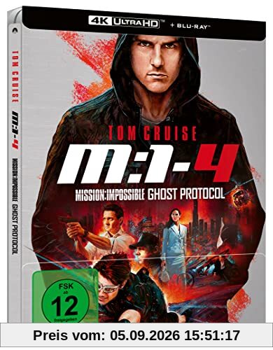 Mission: Impossible 4 - Phantom Protokoll - 4K UHD - Steelbook