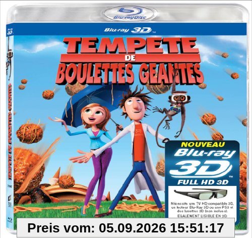 Tempête de boulettes géantes [Blu-ray] [FR Import]