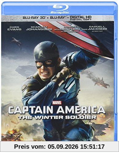 Captain America: The Winter Soldier [Blu-ray]