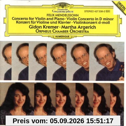 Violinkonzert und Klavierkonzert D-Moll u.a.