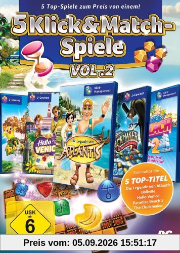 5 Klick & Match-Spiele Vol. 2 (DSP) (PC)