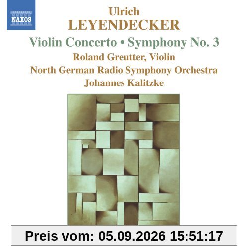 Violinkonzert/Symphonie Nr. 3