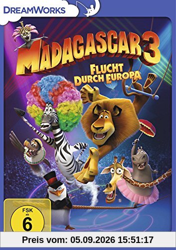 Madagascar 3: Flucht durch Europa
