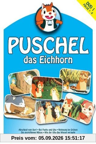 Puschel, das Eichhorn, DVD 1