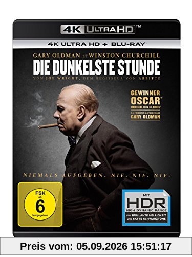 Die dunkelste Stunde (4K Ultra HD) (+ Blu-ray)