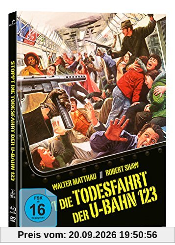 Stoppt die Todesfahrt der U-Bahn 1-2-3 - Mediabook (+ DVD) [Blu-ray]