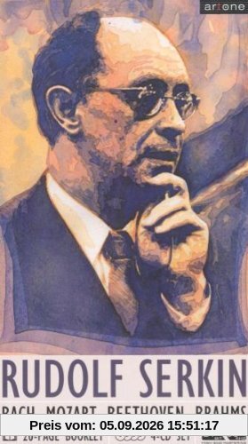 Rudolf Serkin - Ein Porträt - 4 CD-Set in Buchformat