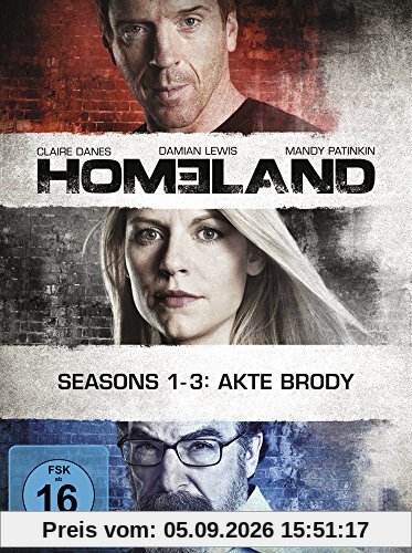 Homeland 1-3 [12 DVDs]