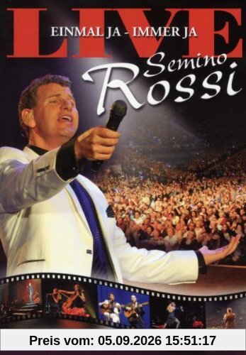 Semino Rossi - Einmal ja - Immer ja (Live) (2DVD + 2CD)