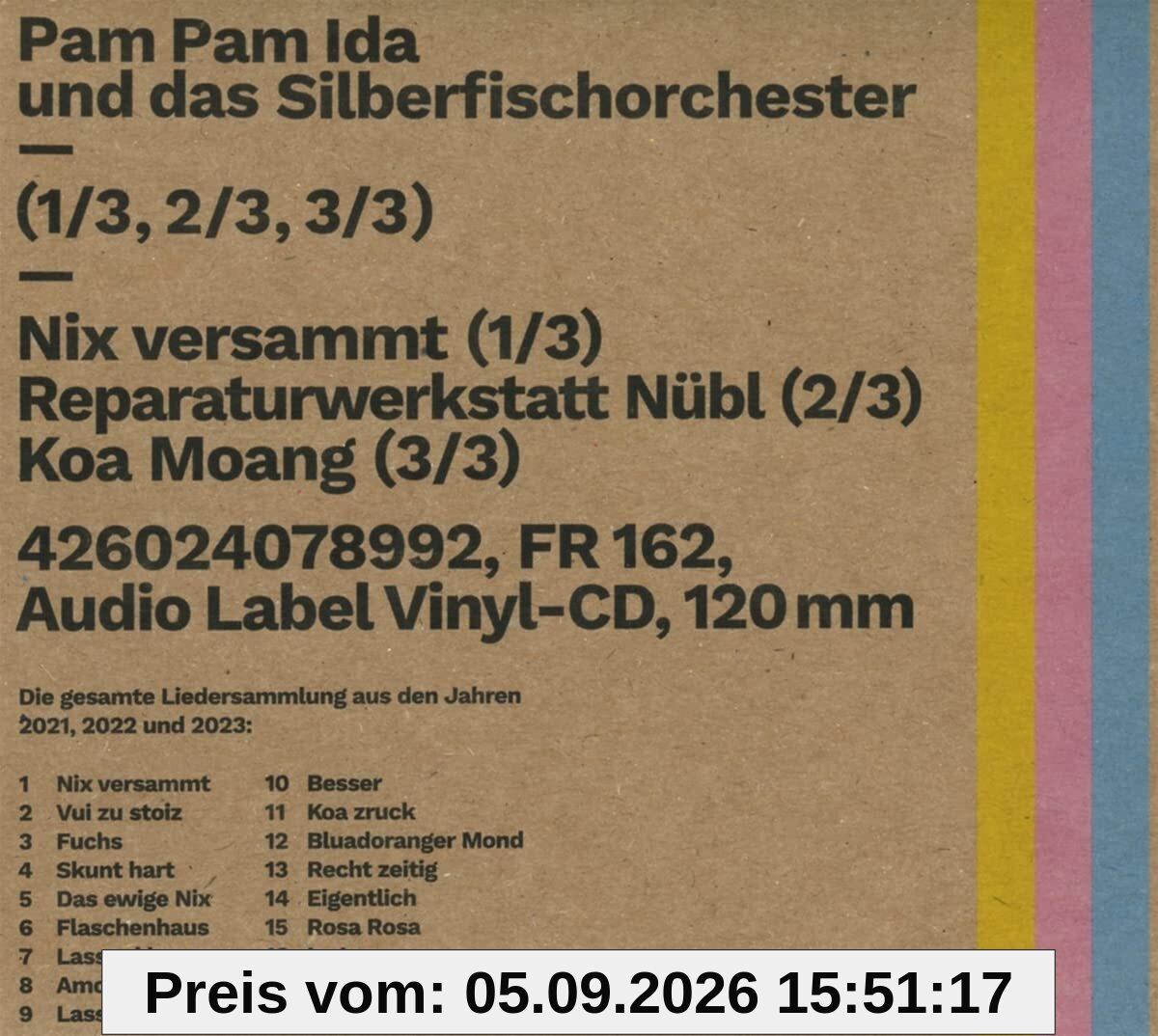 Pam Pam Ida Trilogie