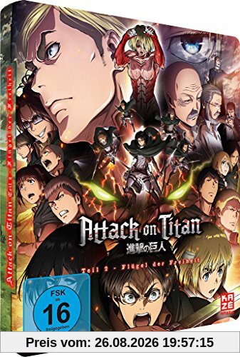 Attack on Titan - Anime Movie Teil 2: Flügel der Freiheit - Steelcase [Blu-ray] [Limited Edition]