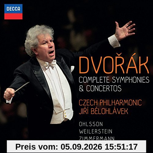Dvorak: Sämtliche Symphonien und Konzerte