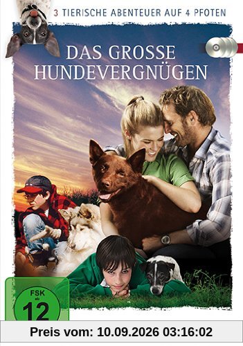 Das große Hundevergnügen - 3 tierische Abenteuer auf 4 Pfoten [3 DVDs]