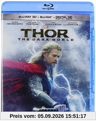 Thor: The Dark World (2-Disc 3D Blu-ray + Blu-ray + Digital HD)