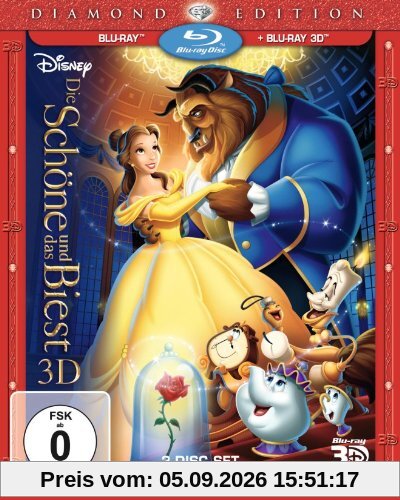 Die Schöne und das Biest (Diamond Edition + Blu-ray 3D) [Blu-ray]