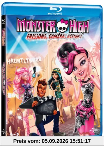 Monster high : frissons, caméra, action ! [Blu-ray] [FR Import]