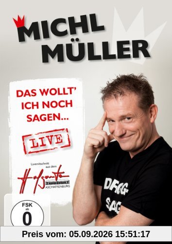 Das wollt' ich noch sagen ... LIVE! (DVD)