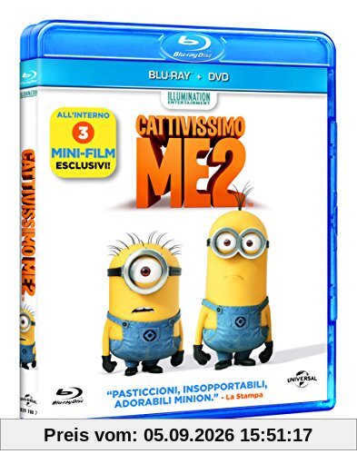 Cattivissimo me 2 (+DVD) [Blu-ray] [IT Import]