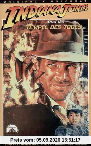 Indiana Jones und der Tempel des Todes [VHS]