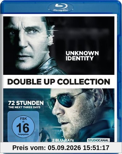 Double-Up Collection: Unknown Identity / 72 Stunden - The Next Three Days [Blu-ray]