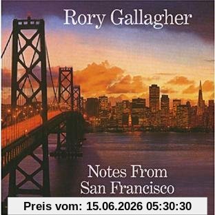 Rory Gallagher Notes From San Francisco