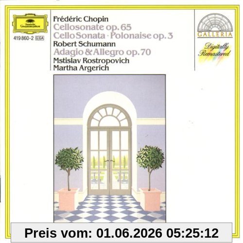 Mstislav Rostropowitsch Sonaten Für Cello Und Klavier