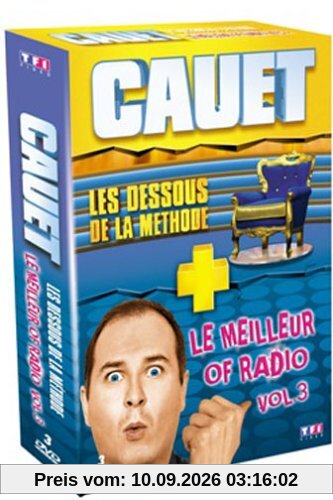 Cauet : Les Dessous de La Méthode Cauet / Cauet : Le Meilleur Of radio, Vol.3 - Coffret 3 DVD [FR Import]