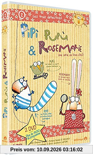 Pipi, pupù et rosemarie, vol. 2 : les trois détectives [FR Import]