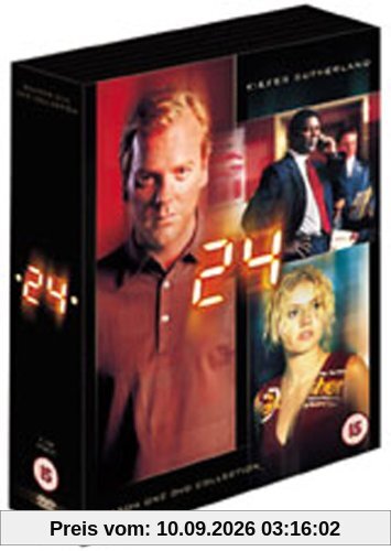 24 Heures chrono : L'Intégrale Saison 1 (24 épisodes) - Coffret Collector 6 DVD [FRANZOSICH]