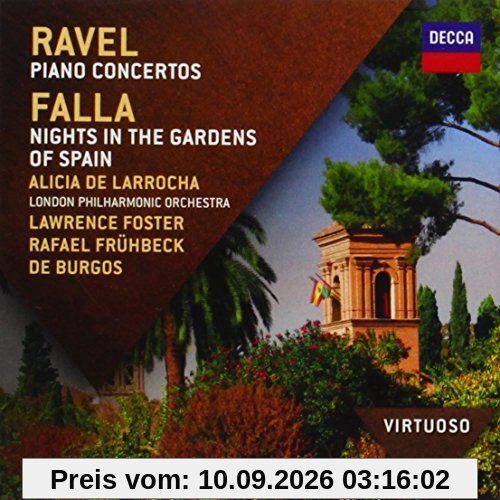 Ravel: Klavierkonzerte, Falla: Nächte in Spanischen Gärten