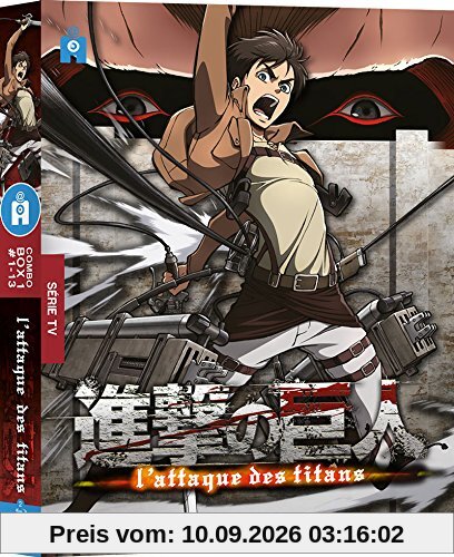 Coffret l'attaque des titans, vol. 1 [Blu-ray] [FR Import]