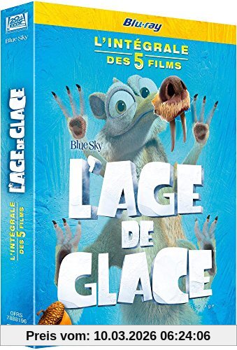 unbekannt Coffret L'âge De Glace 5 Films [Blu-ray] [Fr Import]
