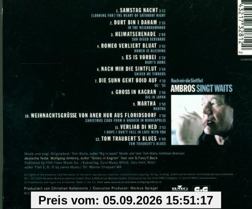 Ambros Singt Waits-Nach/Digi