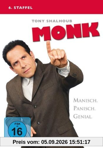 Monk - 6. Staffel [4 DVDs]