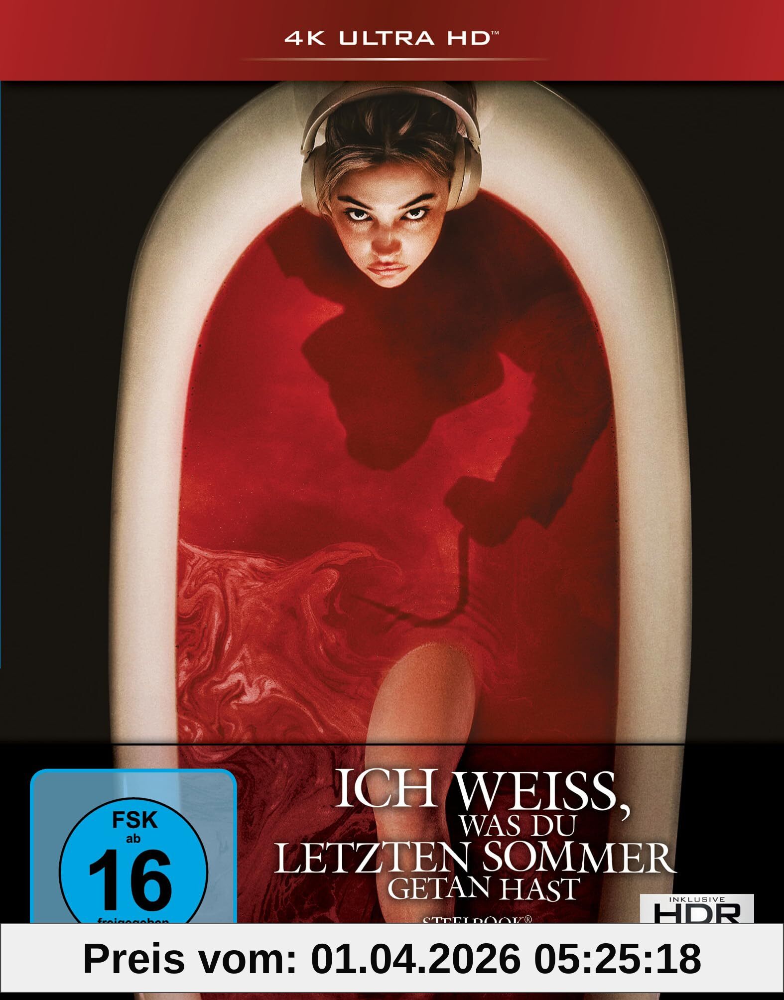 Ich weiß, was du letzten Sommer getan hast (2025) (Limitiertes Steelbook, 4K-UHD) [Blu-ray]