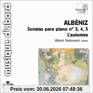 Albert Guinovart Sonatas Para Piano 3, 4, 5/+