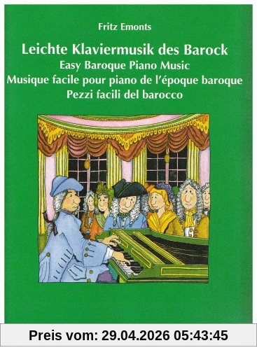 Leichte Klaviermusik des Barock: Klavier.