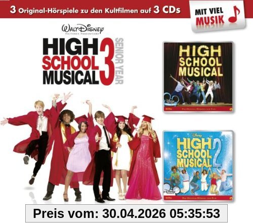 High School Musical 1-3: 3 Original-Hörspiele zu den Kultfilmen