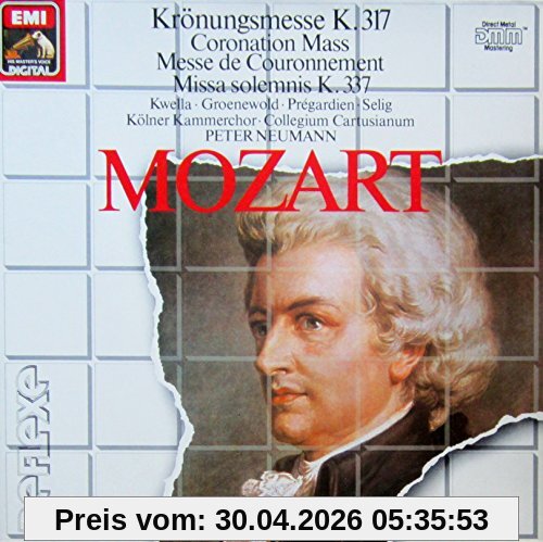 Mozart: Krönungsmesse K. 317 & Missa solemnis K. 337 [Vinyl LP] [Schallplatte]
