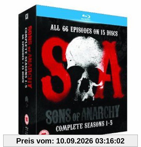 Sons of Anarchy - Season 1-5 [Blu-ray] [UK Import]