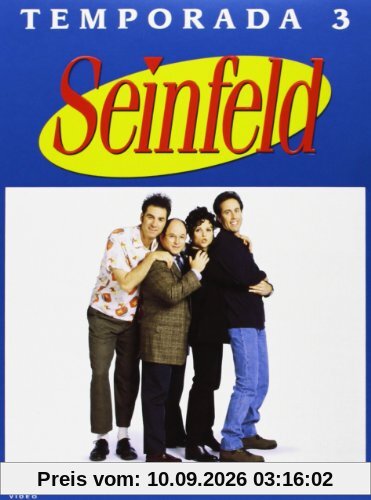 Seinfeld (3ª Temporada) (Import Dvd) (2004) Jerry Seinfeld; Jason Alexander; L