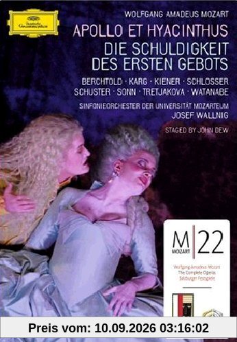 Mozart, Wolfgang Amadeus - Apollo et hyacinthus: Die Schuldigkeit des ersten Gebots (2 DVD
