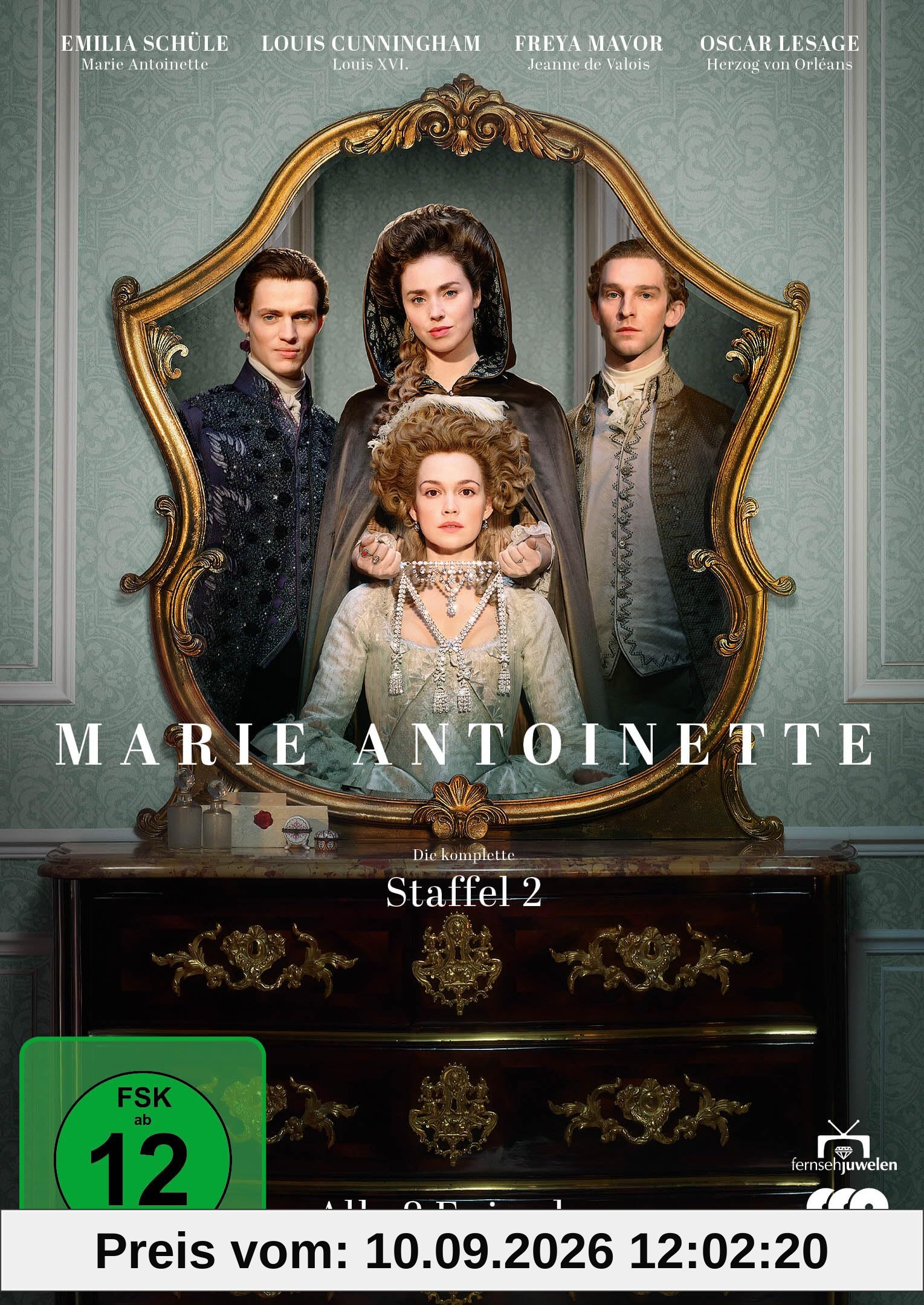 Marie Antoinette - Staffel 2 (9-16) (Fernsehjuwelen) [3 DVDs]