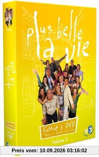 PLUS BELLE LA VIE volume 5 : épisodes de 121 à 150 [FR IMPORT]