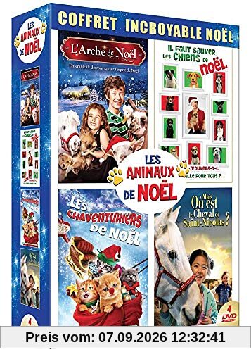 Coffret animaux de noël 4 films [FR Import]