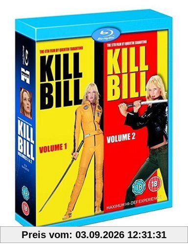Kill Bill 1 And 2 [BLU-RAY]